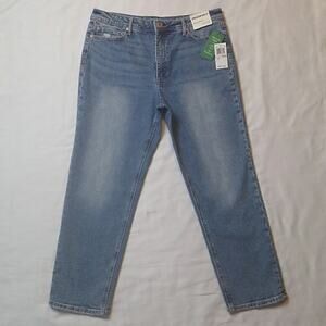 American Rag Sculpt Stretch Ultra Soft Distressed Denim Blue Jeans 15/32 NWT